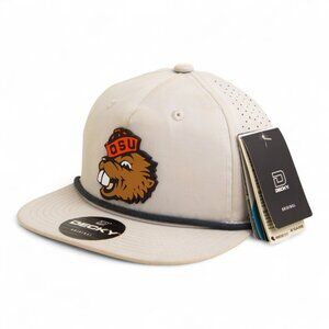 Oregon State Beavers Benny 3D Perforated Rope Hat- Grey/ Charcoal